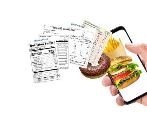 programma per creare le tabelle dei valori nutrizionali