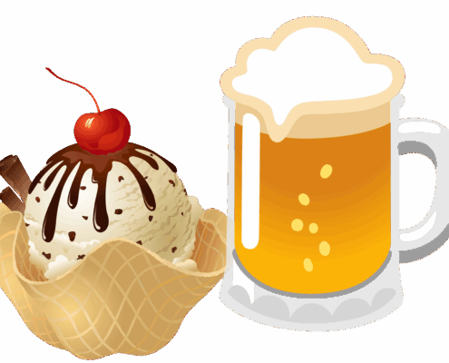 Birra e gelato artigianale