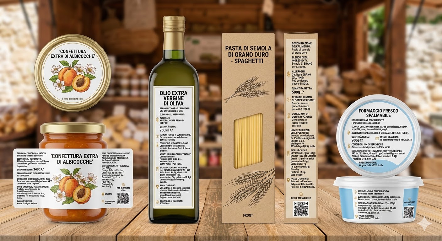 Etichettatura alimentare