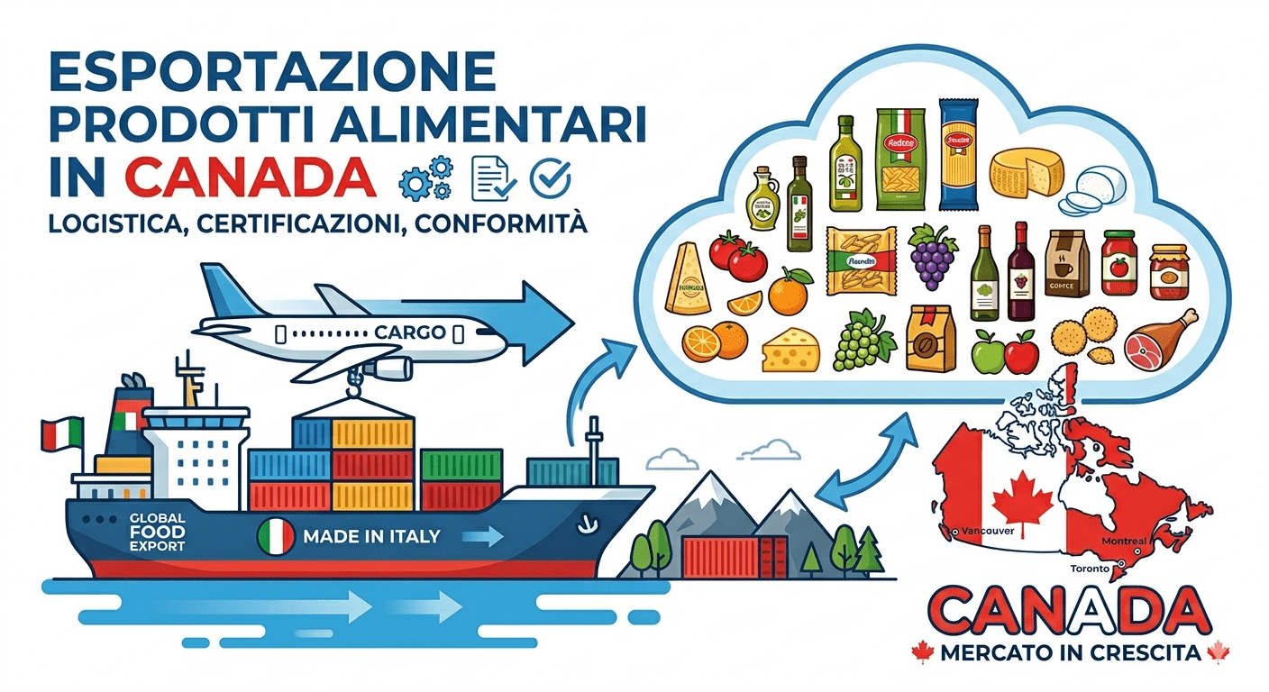 Come creare le etichette per esportare i tuoi prodotti alimentari in Canada